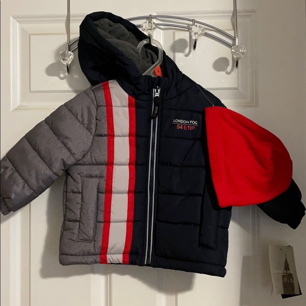 NWT 24 Month Boys Puffer Winter Jacket.